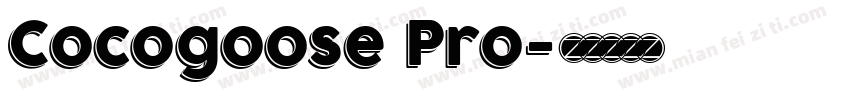 Cocogoose Pro字体转换